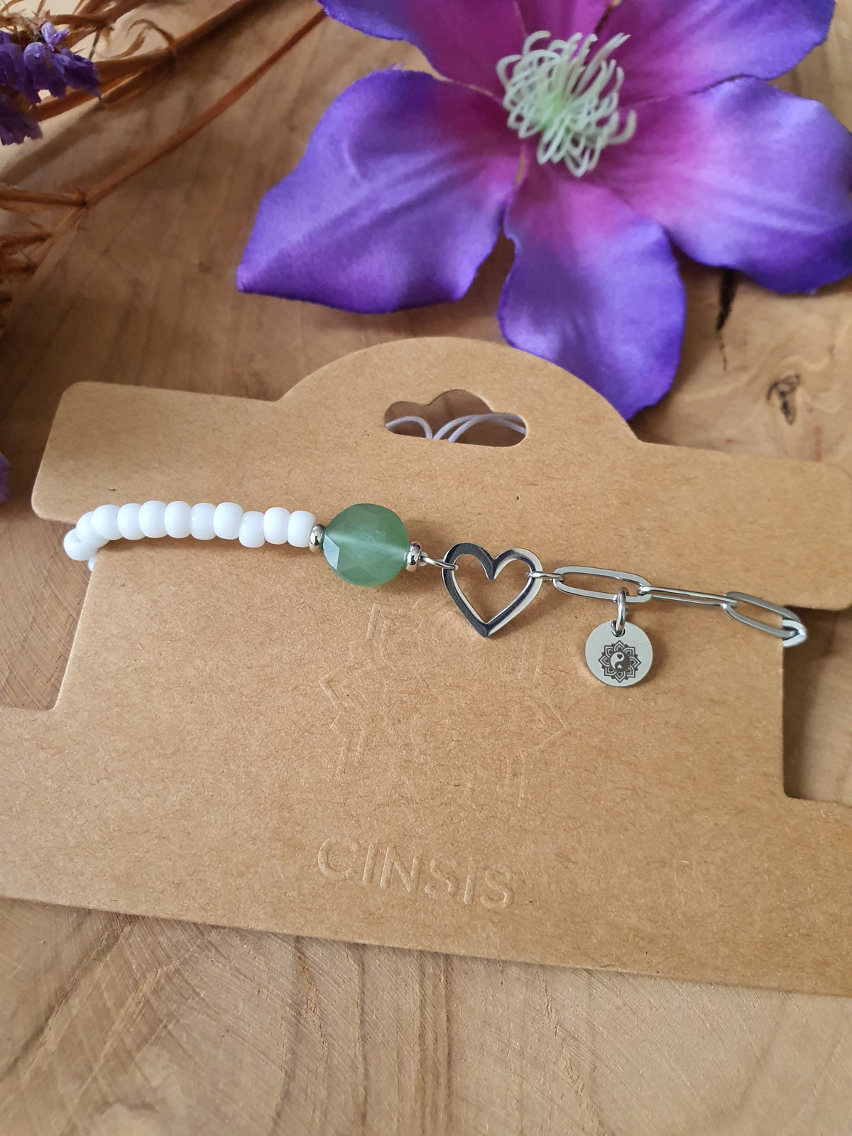 Aventurijn Edelsteen Armband. Perfect voor Valentijnsdag / Moederdag!