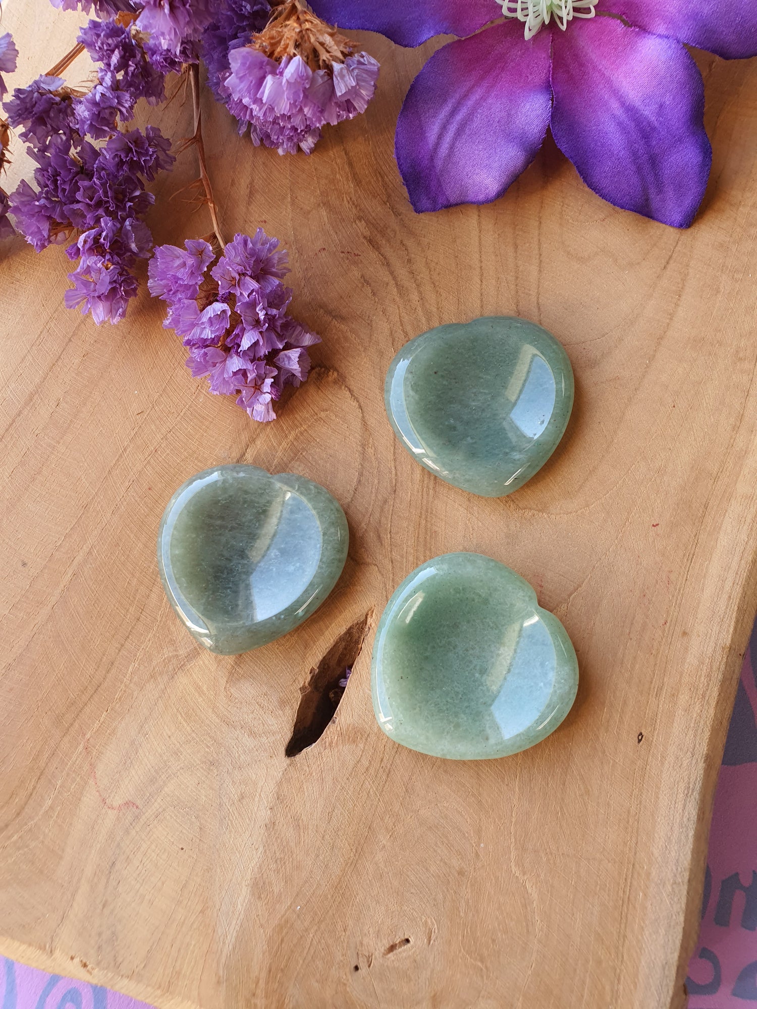 Aventurijn Duimsteen / worrystone hart