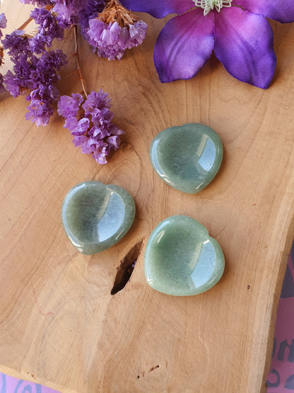 Aventurijn Duimsteen / worrystone hart