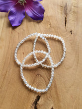 Edelsteen Kogel Armband Angel Aura 4 mm.