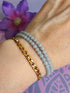 Edelsteen Kogel Armband Angeliet 4mm