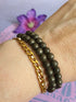 Edelsteen Kogel Armband Pyriet 6 mm