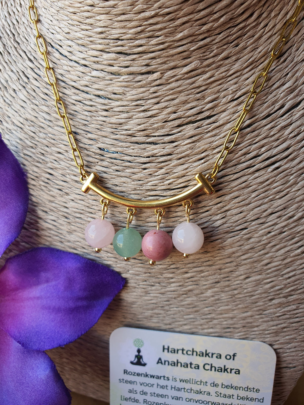 Edelstenen Chakra Ketting Hartchakra of Anahata Chakra