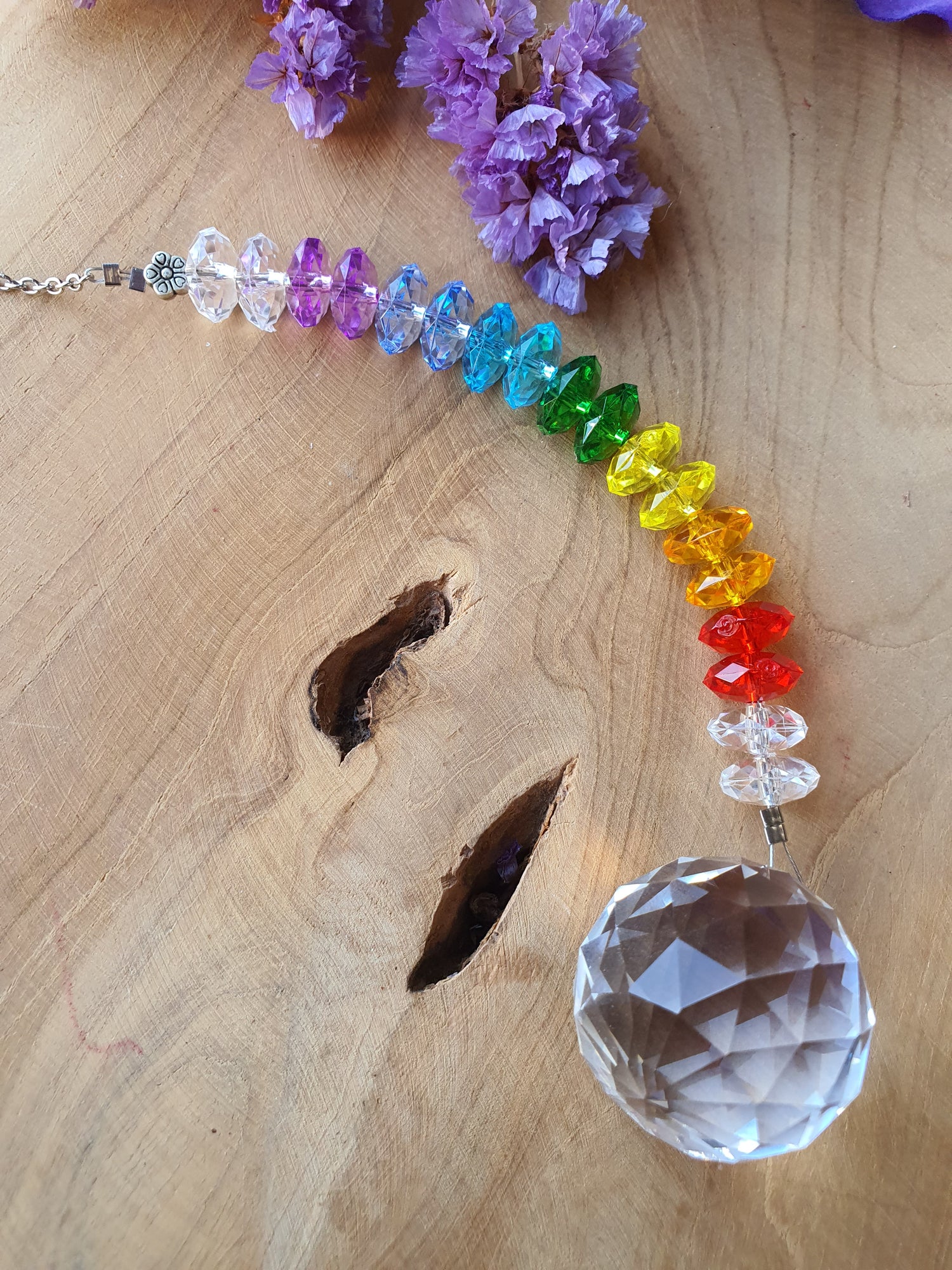 Feng Shui Raamhanger, kleine bloem(model 4)