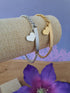 Gepersonaliseerde RVS Armband met ID Bar + hart bedel