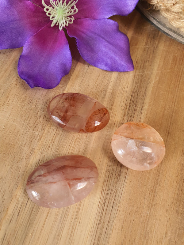 Hematietkwarts ( Red healer) zakstenen  10-20 gram