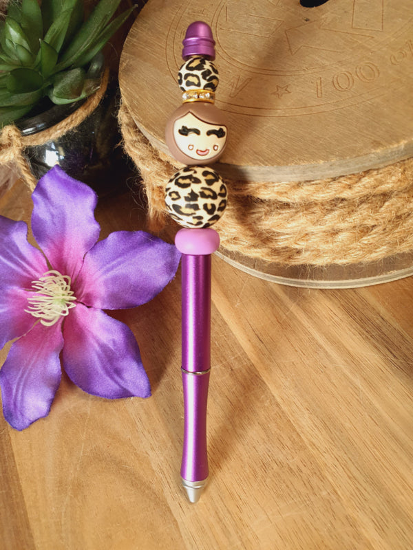 Kralen_pen_Gelukspoppetje_meisje_vrouw_siliconenkralen_nr_6