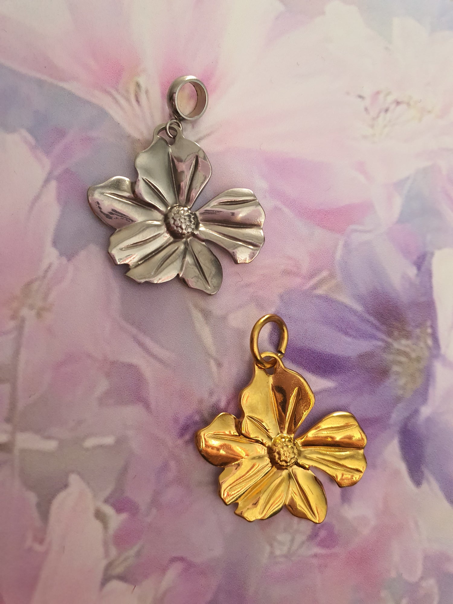 Losse Hanger RVS Bloem (3)