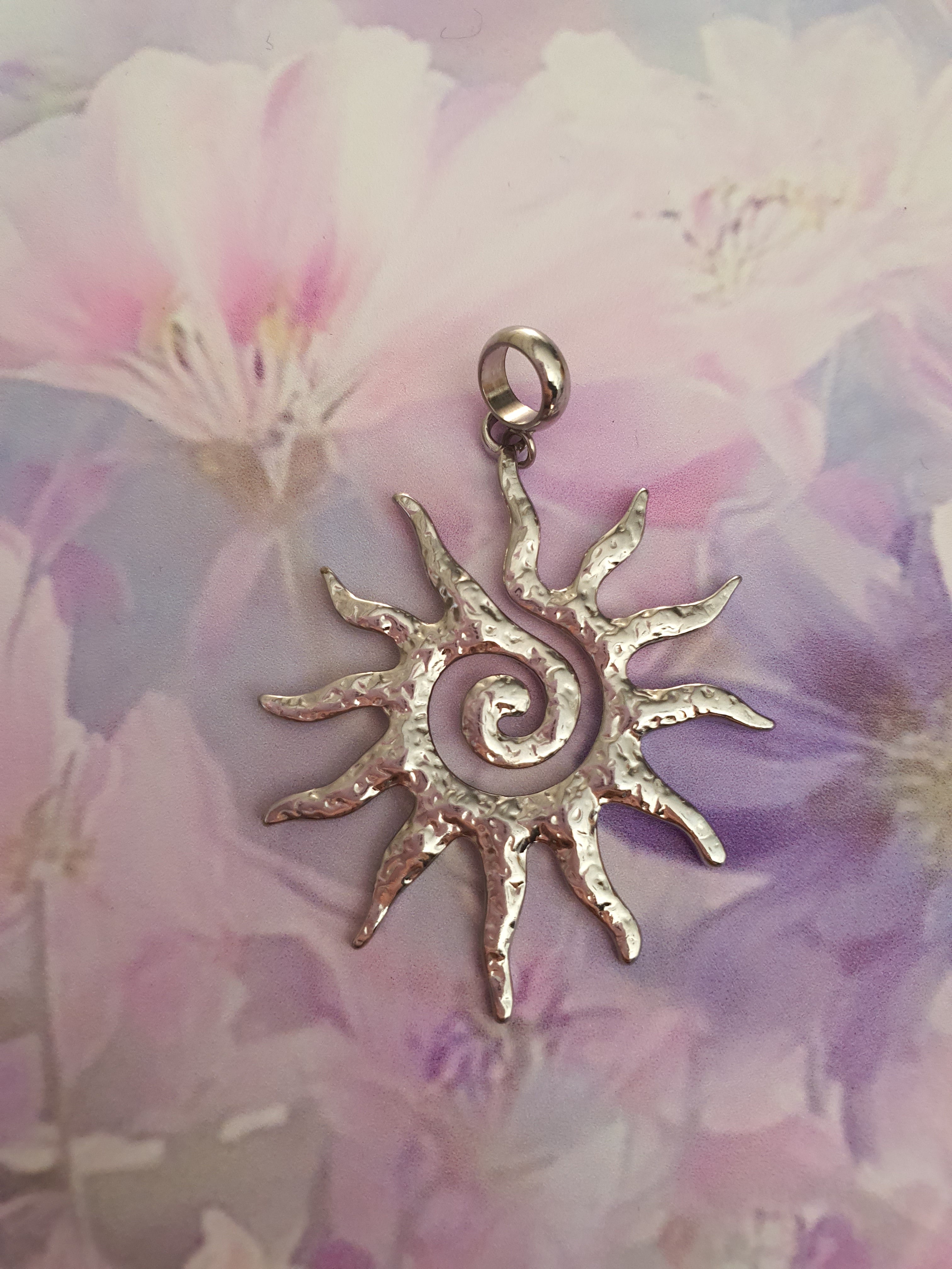 Losse Hanger zon spiraal
