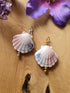 Losse hanger Schelp RVS goud of zilver