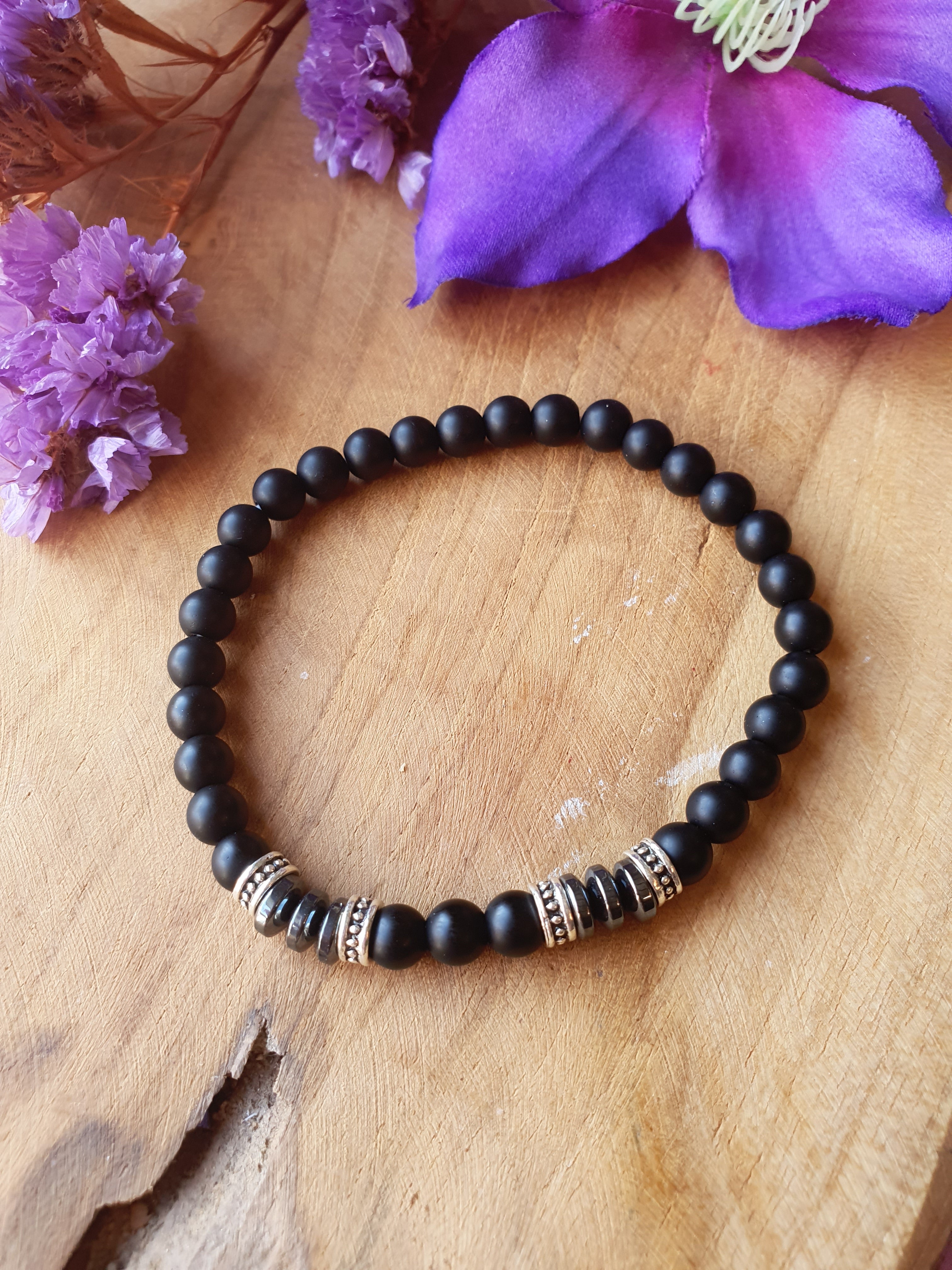 Natuursteen_Armband_Heren_Onyx