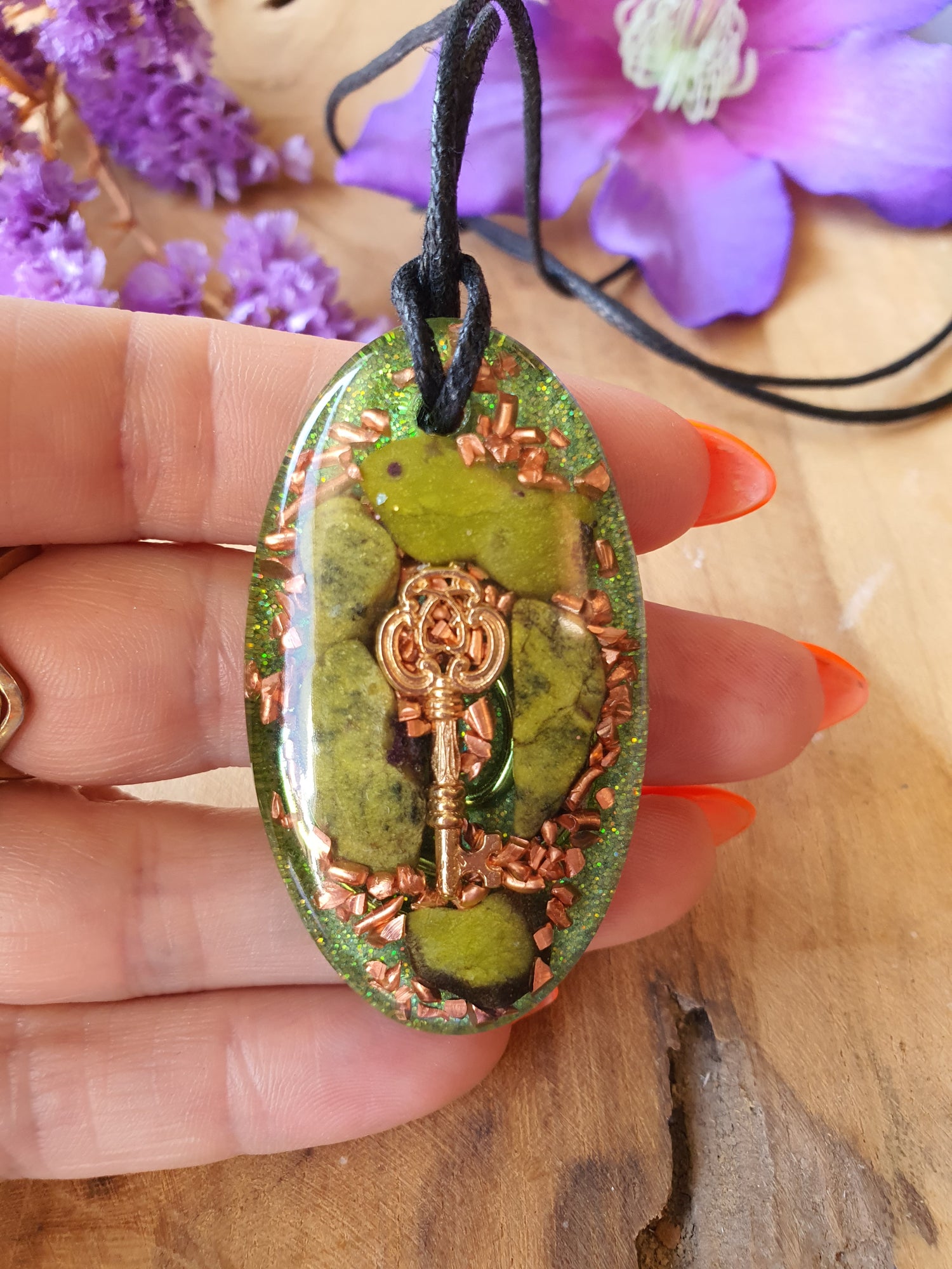 Orgonite hanger atlantisiet nr 126