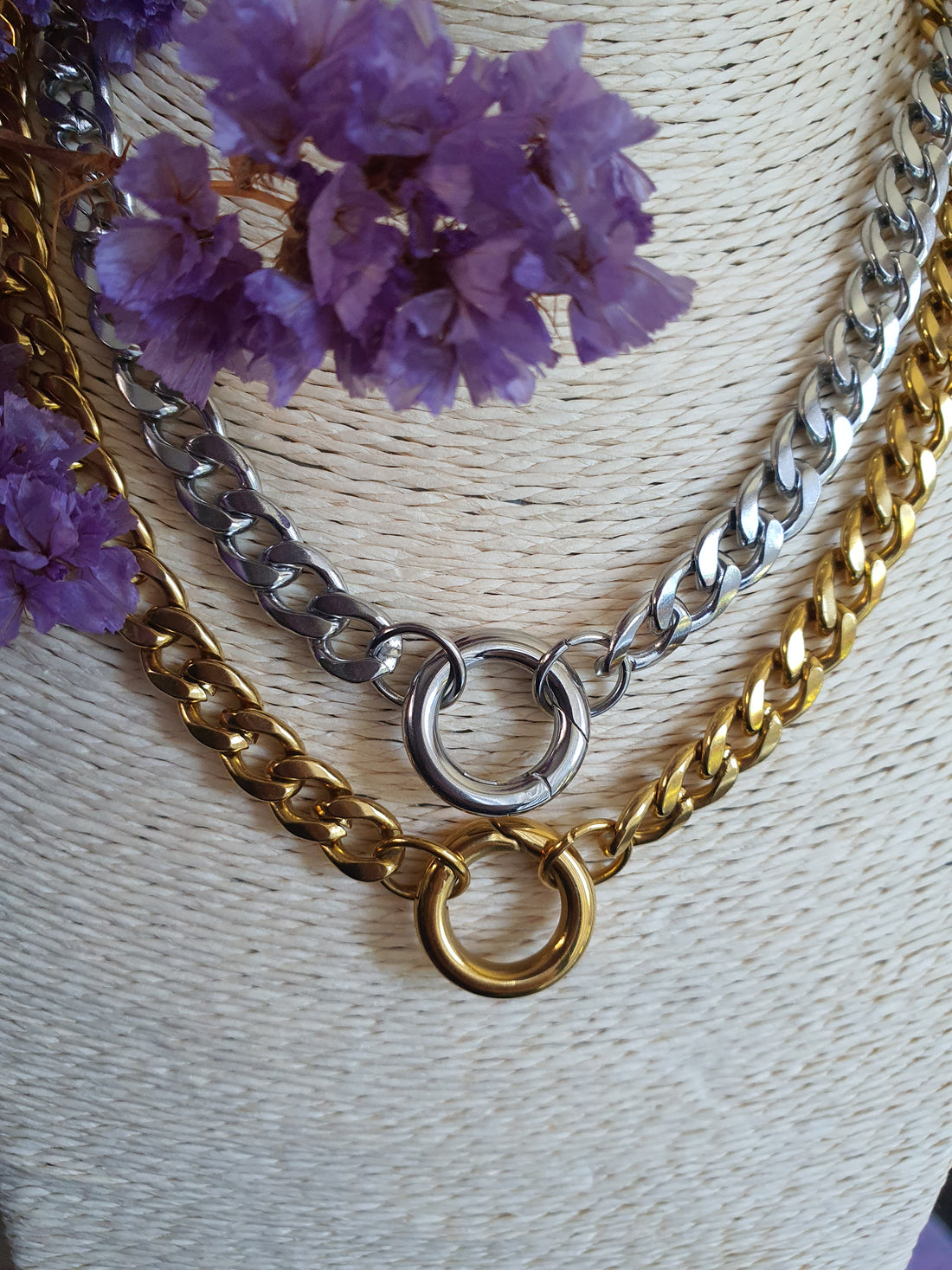 RVS_Cubaanse_Basis_Ketting_Lucky.