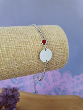 RVS_Zilver_gepersonaliseerde_Graveerbare_Armband_met_Geboortesteen_Januari