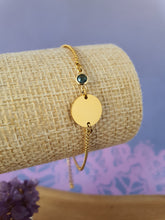 RVS_goud_gepersonaliseerde_Graveerbare_Armband_met_Geboortesteen_September