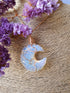 Wire wrapped Maan hanger Opaline._nr 3