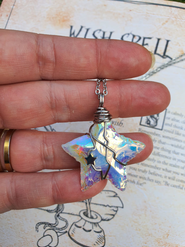 Wire_wrapped_Ster_hanger_Angel_aura_kwarts._nr_2.