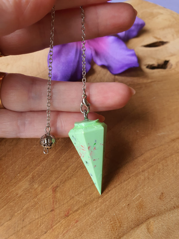 Orgonite Pendel Bergkristal (nr 21)
