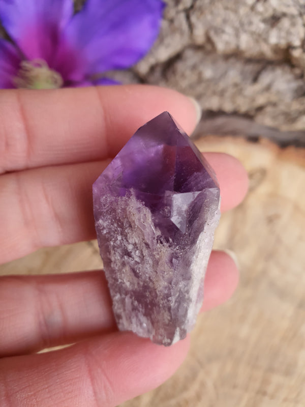 Amethist punt ruw 28gram (nr 1)