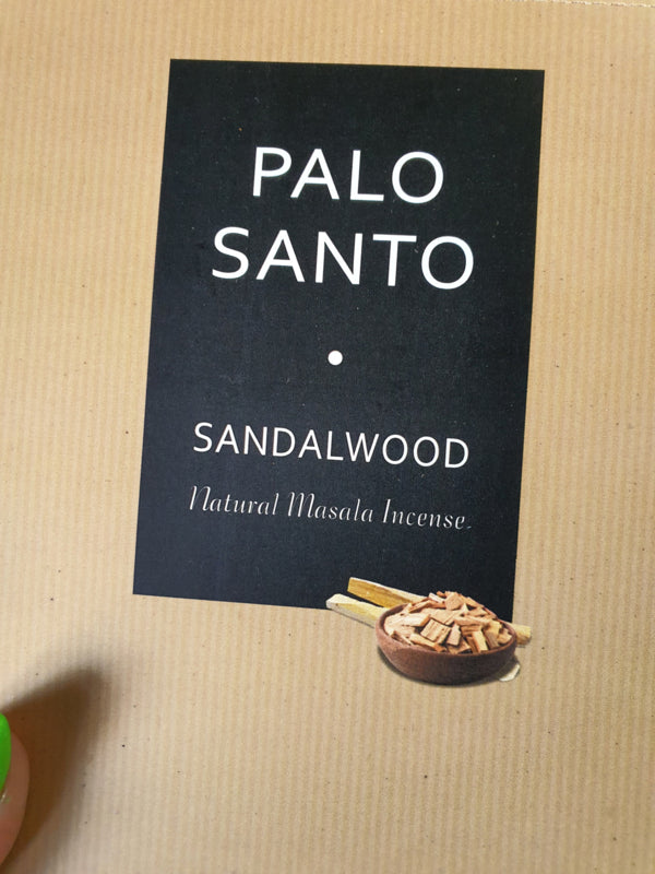 Wierook stokjes HEM Organic Blend - Palo Santo &amp; Sandelwood