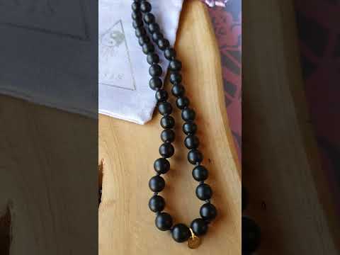 Edelstenen Mala Onyx met Landschap Jaspis (matte kralen)